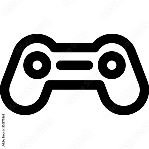 Game joystick console icon
