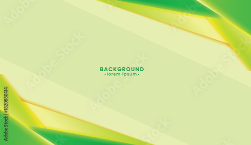 Geometric light green background with angular lines and gradients. Suitable for design projects, presentations, and digital artwork.