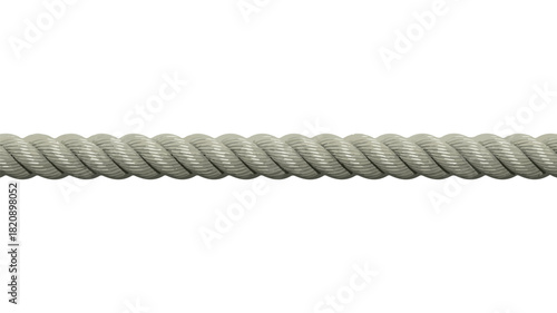Realistic Rope Texture High-Quality Close-Up of a Coiled, Textured, and Detailed Nautical Element for Design