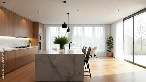 Sleek Kitchen Interior Inspiration