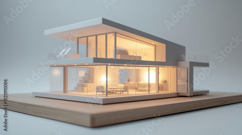 3d render of a house