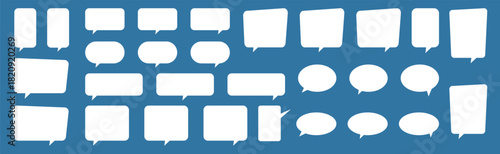 Clean White Speech Bubble – Blank Comic Chat Balloon for Dialogue, Messages, and Creative Text Callouts