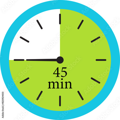 Minute Timer Icon. Countdown timer symbol. Stopwatch icons with different time. Stopwatch intervals signs. representing stopwatch, time tracking, scheduling, deadline, and duration measurement.