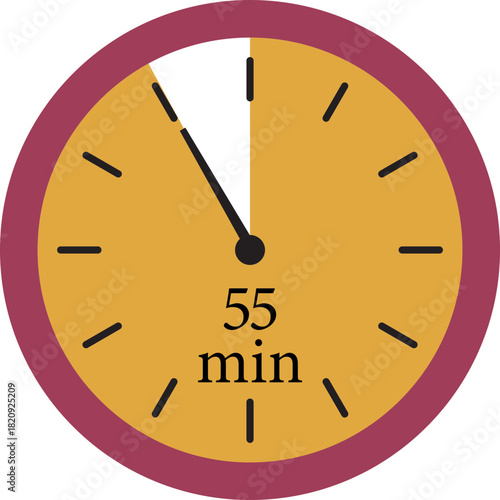 Minute Timer Icon. Countdown timer symbol. Stopwatch icons with different time. Stopwatch intervals signs. representing stopwatch, time tracking, scheduling, deadline, and duration measurement.