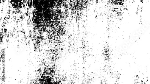 Black and white grunge texture background, abstract distressed overlay with rough surface detail vector