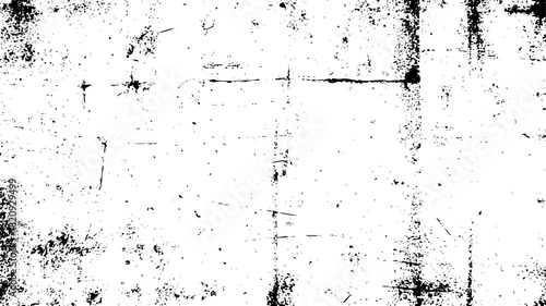 Abstract black and white grunge texture background with distressed overlay and rough surface detail vector