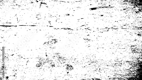 Abstract black and white grunge texture background with distressed overlay effect and rough surface detail vector