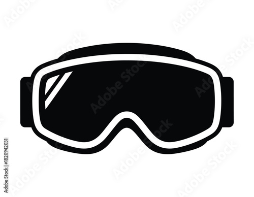 Ski Goggles Silhouette - Winter Sport, Eye Protection & Outdoor Gear