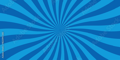 Vector sunburst pattern blue and green design. Vintage sunrays illustration swirl grunge backdrop line. sun beam vector banner design and comic burst gradient concept pattern.	