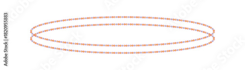 Minimalist Glowing Rings Abstract Connection