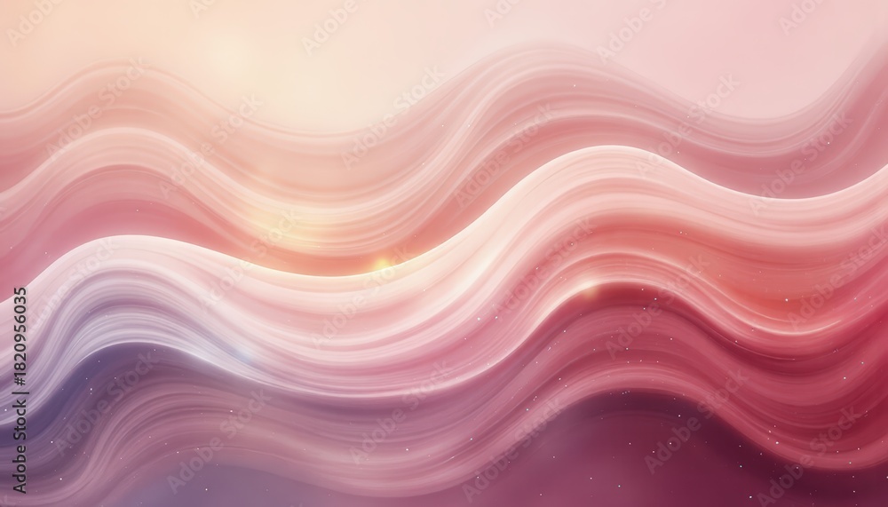 Obraz premium Abstract wavy background in pink and purple tones