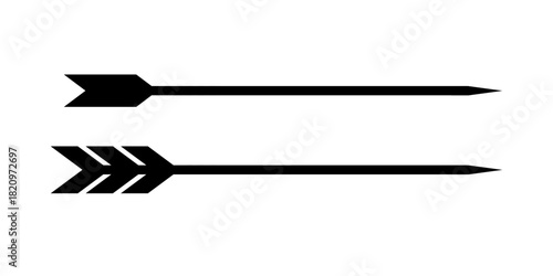 Arrows for Target. Goal Achievement Concept. Vector Illustration.