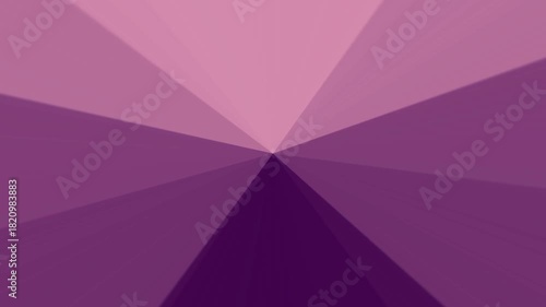 Purple coloured triangular wave animation background video 