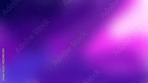 Vibrant neon gradient abstract background blending deep purple, electric magenta, and blue with a bright light flare. Futuristic, cyber, and dynamic for tech and gaming.