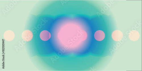 Neon abstract background..... Iridescent glass texture with vertical ribbed lines and soft blue, amber, violet gradient ripple. Holographic distortion, modern translucent surface, futuristic vector