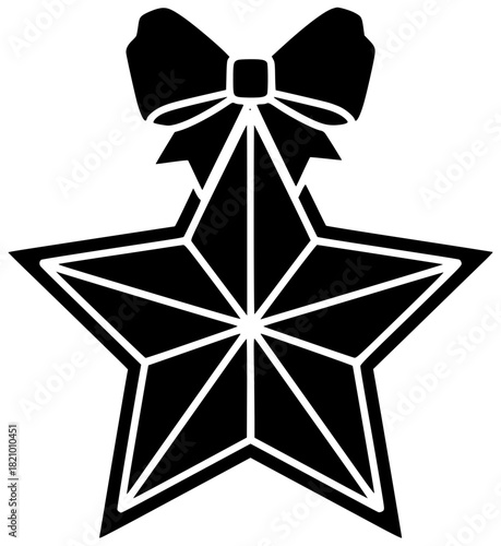 christmas illustration star silhouette bethlehem logo holiday icon birth outline night jesus sky christian light celebration bible december manger shape and vector graphic background