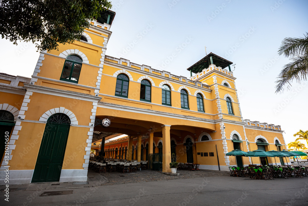 Fototapeta premium Tourist attraction in the city market of Florianópolis, Santa Catarina, Brazil.