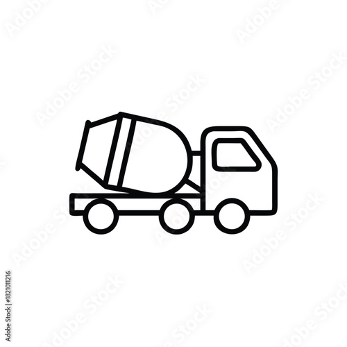 cement truck, mixer truck, construction vehicle, concrete mixer, heavy vehicle,