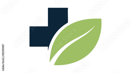 Natural medical care logo design