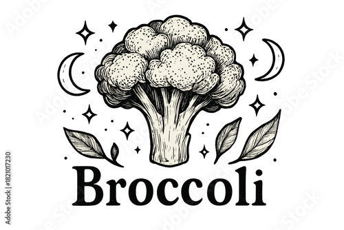 Broccoli is a vegetable that is often used in salads and other dishes