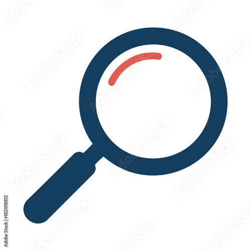 Magnifying glass search and find