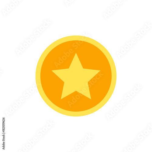 Flat Illustration of Reward Points for Loyalty Program