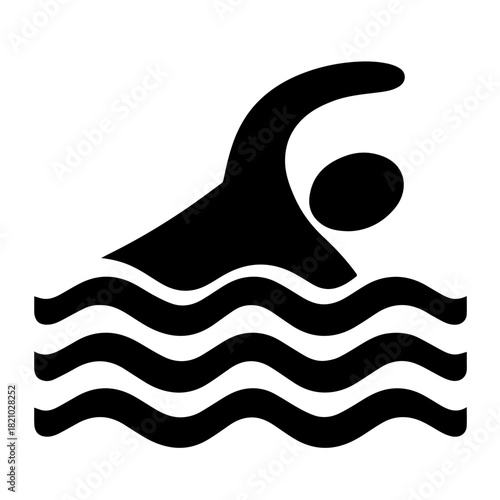 Breaststroke Silhouette