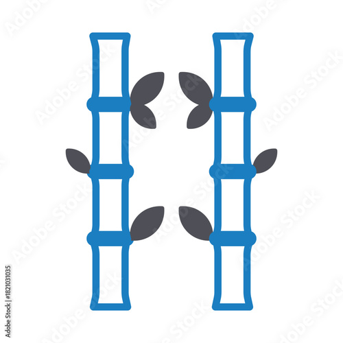  Bamboo Vector icon which can easily modify or edit