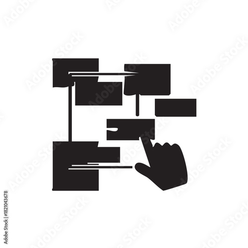 Generic vector file concept for digital design and scalability Vector