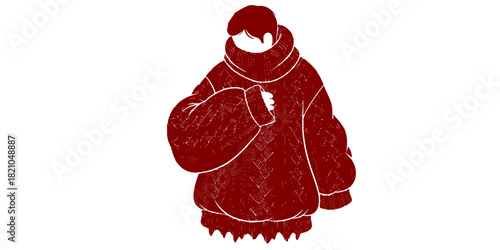 Chunky Cable Knit Sweater Oversized Volume Cozy Silhouette