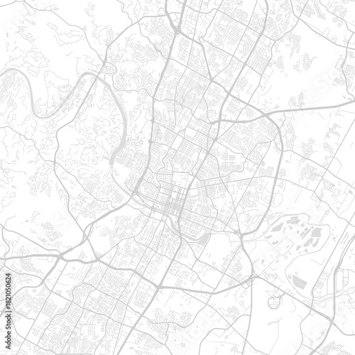 Wallpaper Mural Austin City Map a blueprint of the emerges from precise linework where structure and space combine to create a clean minimalist identity, emphasizing refined linework, with balanced composition. Torontodigital.ca