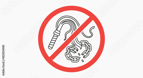 Symbolic ban against restrictive practices promotes freedom and emancipation