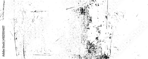 Texture black and white old surface. Abstract monochrome background pattern of dust, stains.