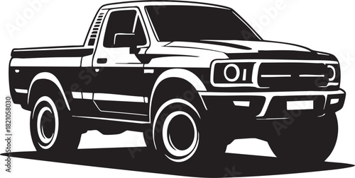 Professional Tour Bus Vector | Clean Silhouette Design