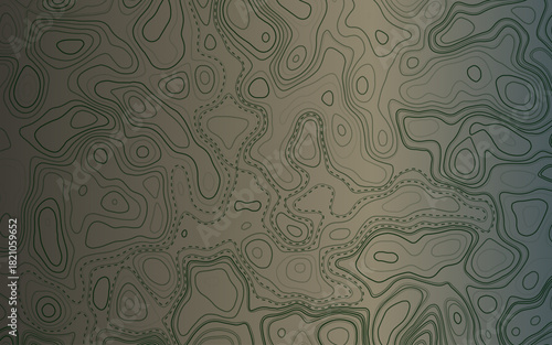 Topographic map pattern background vector.. Topographic map background geographic line map with elevation assignments.