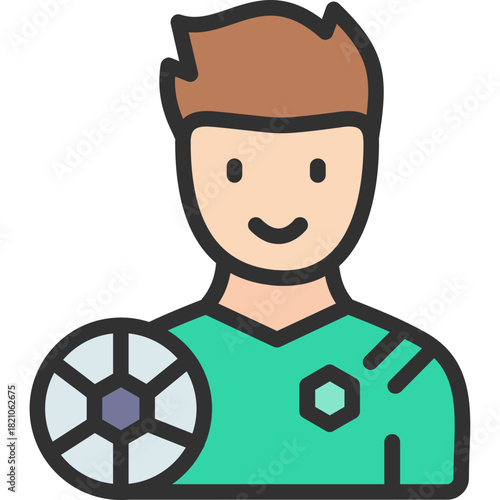 Footballer Icon