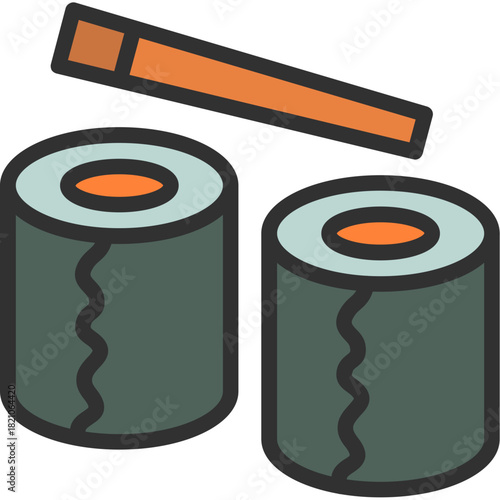 Sushi Rolls Icon