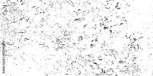 Vector dust isolated on white background and texture old film grainy noise. Grunge texture Distressed Effect. Grungy Background textured effect. Black and white Dust overlay paint, stroke, ink.