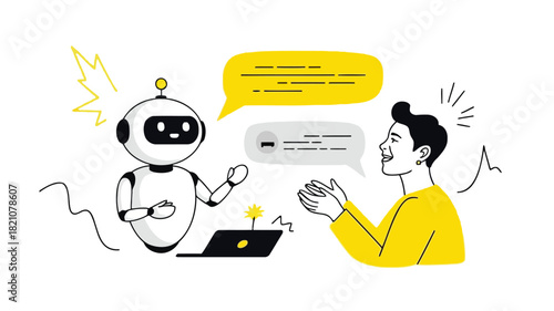 Dynamic vector illustration depicting crisis support and emergency response with abstract elements and bold colors