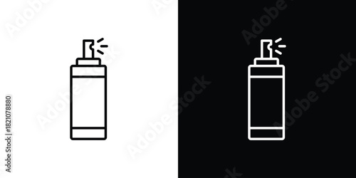 deodorant icons for UI elements. High-quality vector illustration.