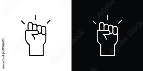 Empowerment icons for UI elements. High-quality vector illustration.