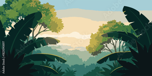 palm trees in the desert