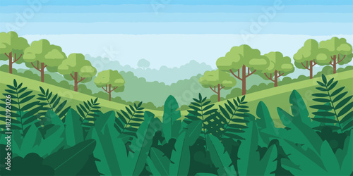 green forest landscape