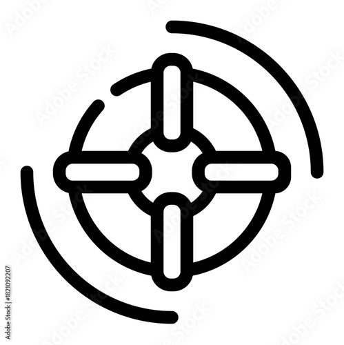 Lifebuoy Safety Icon