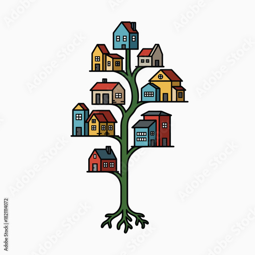 A Growing Family Tree Rooted In A Neighborhood Community Of Homes