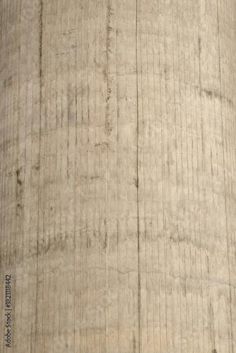 Close up of a concrete telecommunications tower