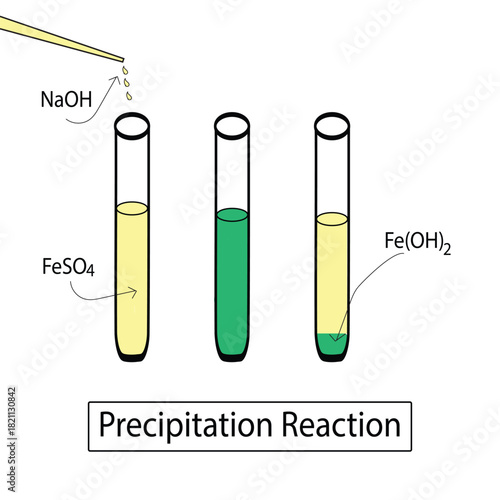 Chemical flask, test tube vector icon collection. Science icons.