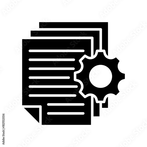 File Management glyph icon