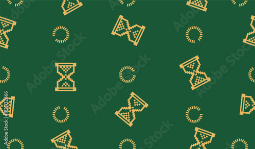Cute loading pattern background vector design