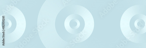 Modern abstract background. Glossy white gradient circle lines. Minimal geometric pattern. Simple graphic elements. Futuristic concept. eps10.